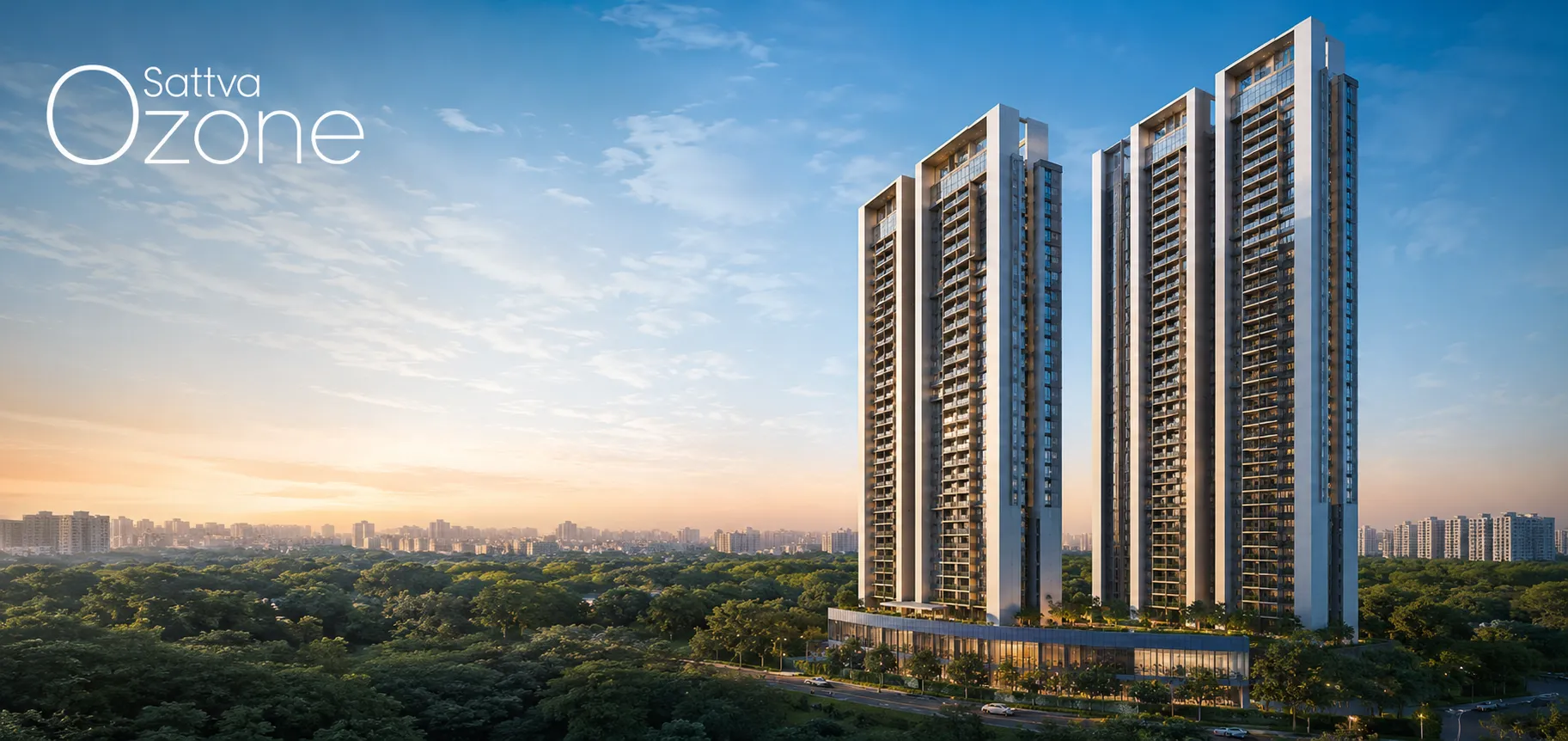 Sattva Ozone Tower View